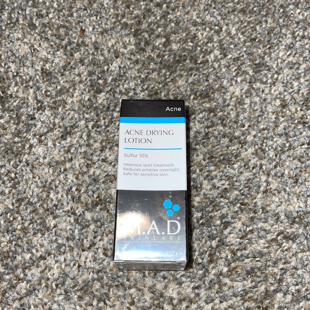 New: Acne Drying Lotion: M.A.D Skincare